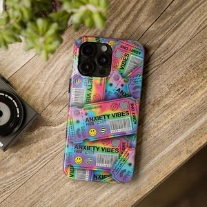 psychedelic Trip Design Tough Phone Case, Extra Layer Protection, iPhone Samsung - Picture 1 of 36