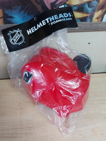 Foam Heads Helmet New Jersey Devils NHL New Mens Cover