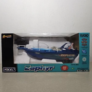 Nikko R/C Xtreme Flottenboot Yacht blaues Schiff Zephyr 1:30 Maßstab ungetestet - Bild 1 von 16