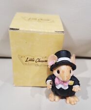 Ganz Little Cheesers Mouse Hickory Groom 1991 w/ Original Box Figurine 05504