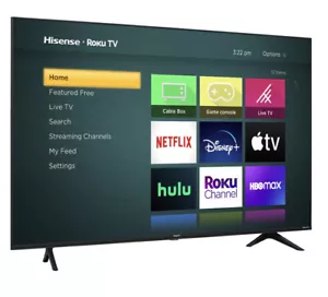 Hisense 43"' Class 4K UHD LED LCDRoku Smart TV HDR R6 Series 43R6E3 - Picture 1 of 5