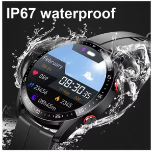 ECG+PPG Bluetooth Call Smart Watch Men Laser Health Blood Pressure, Sports - Picture 1 of 5