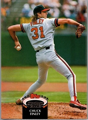 1992 Topps Stadium Club Baseball - #315 Chuck Finley - Image 1 of 2