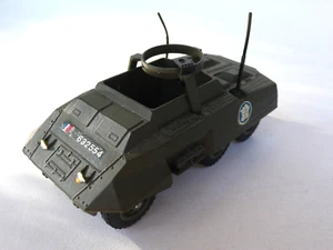 SOLIDO  COMBAT-CAR M 20   1961/80  ref 200  bon état  manque mitrailleuse - Picture 1 of 7