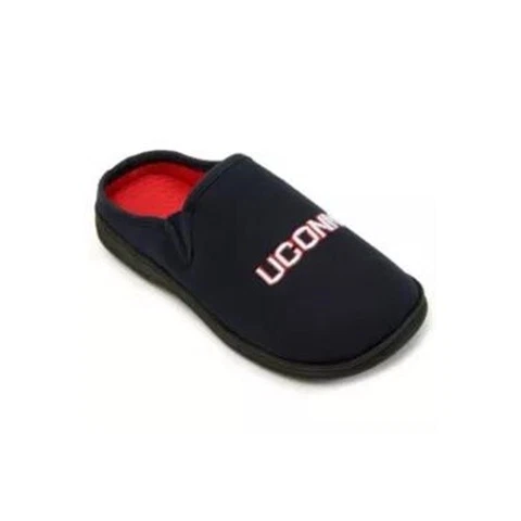 College Edition NCAA Connecticut Huskies Mule Slippers Footwear XL 13 NAVY Cover