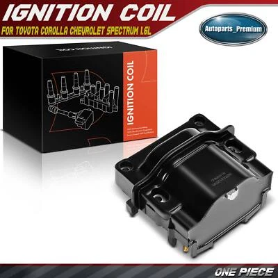 Ignition Coil for Toyota Corolla 1986-1989 1993-1995 Chevy Geo Spectrum Prizm - Image 1 of 4