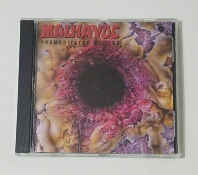 Malhavoc: Premeditated Murder CD (Metal Blade, 1992) - VG TESTED INSERTS PUNCHED - Image 1 of 4