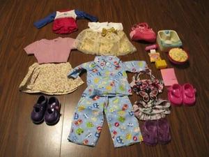 Bag of Doll Clothing & Accessories- American Girl & Others - Picture 1 of 6