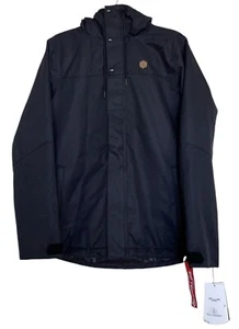 VOLCOM Jacket Womens Size Medium M Ski Snowboarding Black Hooded Pockets - Picture 1 of 10
