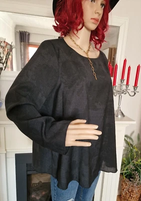 Oska wunderschöne Bluse  Gr. 1 eher S M L 45% Schurwolle Looker Look NEU - Bild 1 von 4