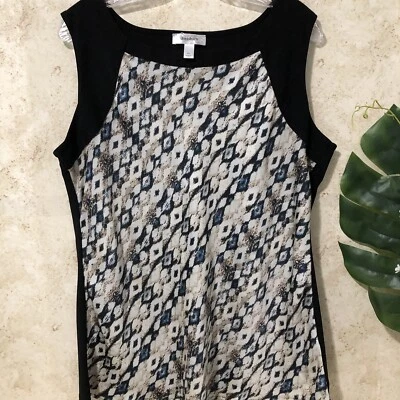 Blusa túnica sin mangas Dressbarn para mujer talla XL Foto 1 de 4