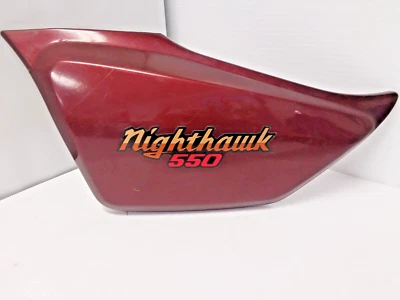 HONDA 1983 CB550SC NIGHTHAWK LEFT HAND SIDE PANEL COVER 837A1-ME4-000ZA Foto 1 de 4