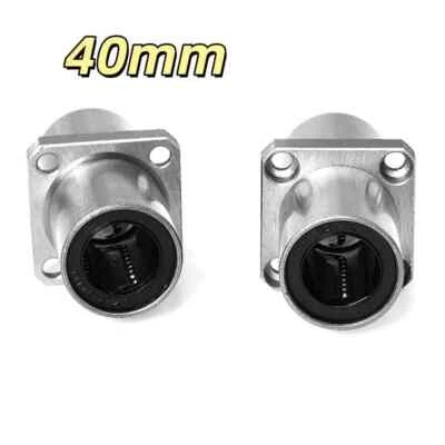 Square Flange Linear Bearing LMKC6LUU - LMKC40LUU Bore 6-For CNC 3D Printer 40mm - Image 1 of 4