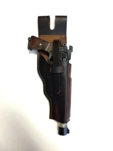 The Mandalorian Blaster Holster, Prop Leather Gun Holsters Star Wars Costume - Picture 1 of 21