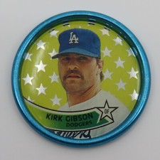 Kirk Gibson Dodgers OF Outfielder Baseball Coin Topps 1989 Vintage MLB 1980s