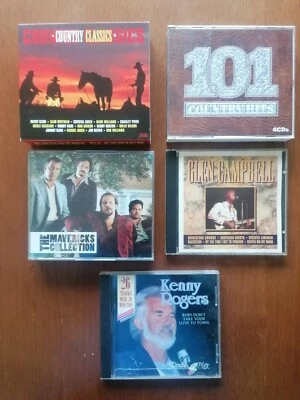 11xCD BUNDLE--COUNTRY CLASSICS-MAVERICKS-CAMPBELL-ROGERS-CASH-NELSON-DENVER - Image 1 of 3