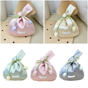 Tulip Gift Jewelry Bags Washable Small Bucket Bags For Girl Lady Women Female - Picture 1 of 11