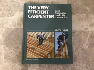 Very Efficient Carpenter : Basic Framing for Residential Construction UNREAD - Bild 1 von 4