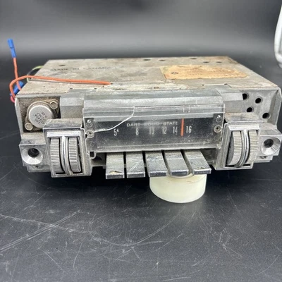 1968 1969 carrocería radio volante OEM Dodge Dart Mopar Chrysler 2864513 Philips Foto 1 de 4