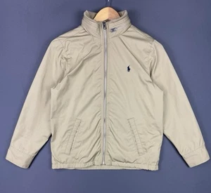 Vintage 90's Polo Ralph Lauren Brown Full Zip Jacket Designer Streetwear Hype - Picture 1 of 16