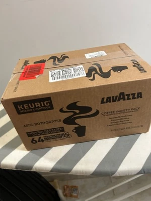 Lavazza K-Cup Pods 研磨咖啡品种包 64 件 2025 年 12 月 2 日 — 第 1/4 张图片