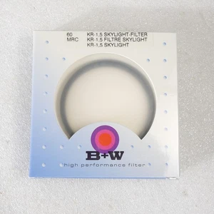 B+W 60mm MRC KR 1, KR1,5 Skylight Filter 35mm SLR DSLR Schneider Kreuznach NIB - Picture 1 of 1