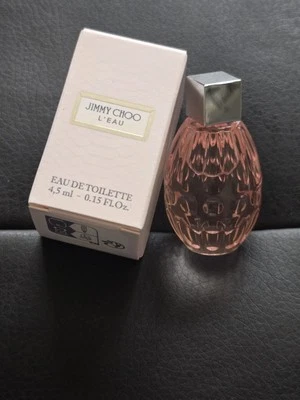 Jimmy Choo Mini Perfume Tamaño Viaje L'eau Para Mujer Muy Bonito Aroma Nuevo En Caja Foto 1 de 2
