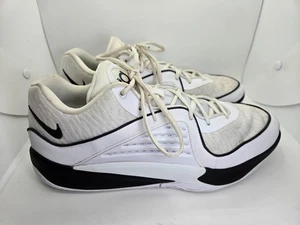 Nike KD 16 TB Basketball Shoes Men's 13 White Black Athletic Court Gym Sneakers - Picture 1 of 8