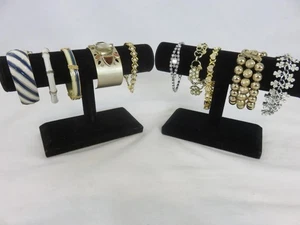 10pc Lot Bracelets Kramer Crown Trifari Monet Coro Napier KCR Bangle Cuff Tennis - Picture 1 of 20