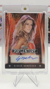2025 Gisele Bundchen Leaf Pop Century Orange Shimmer Auto/3《Slab Ready》 🔥🔥 - Imagen 1 de 5