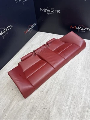 2001-2006 BMW E46 M3 Coupe Rear Seat Bottom Bench Imola Red OEM Foto 1 de 4
