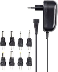Schwaiger Steckernetzgerät NG1000USB 011 universal schwarz, 1000mA Audio- & - Photo 1/2