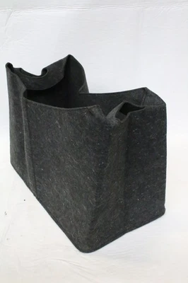 Filztasche Holzkorb für Kaminholz, Kaminholzkorb, grau - Bild 1 von 4