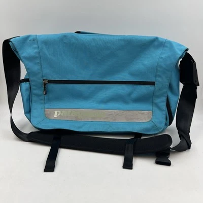 Bolso Mensajero Patagonia Media Masa Vintage Azul Cielo Claro Foto 1 de 4