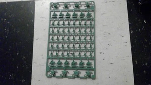 1998 RISK GAME PIECES Replacement Pieces Parts GAME PIECES ONLY GREEN - Picture 1 of 4