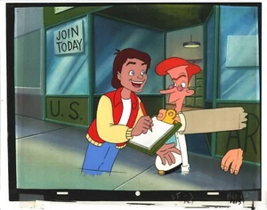 Zurück in die Zukunft Original Production Animation Cel Universal 1991-2 b60m-83 - Bild 1 von 1