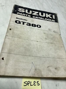 Suzuki GT380 J 72K 73L 74 Gt 380 Catálogo Piezas Repuesto Piezas List - Imagen 1 de 12