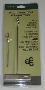 Fishing Equipment Tool DEHOOKER, Knot Maker, Clipper heavy duty Multi tackle - Picture 1 of 8
