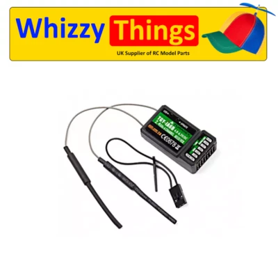 Turnigy TGY-iA6B V2 6CH 2.4G AFHDS 2A Telemetry Receiver S-Bus TGY i6 i10 FS-16 - Image 1 of 3
