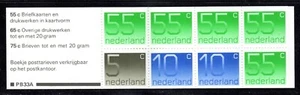 1976-86 Nederland SC# BK 536g - Booklet of 8 of Numerals - Complete - M-NH - Picture 1 of 2