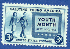 USA / alte Sondermarke   "Saluting young America"    **/ postfrisch