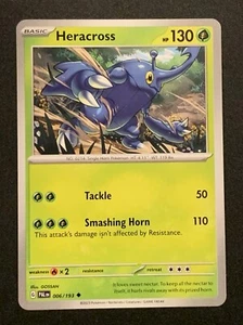 Heracross | 006/193 | Poco común | S&V - Paldea Evolved | Juego de cartas coleccionables Pokémon - Imagen 1 de 3