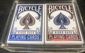 Bicycle Rider Back Playing Cards Limited Edition 2 Deck Set in Collector Box NEW - Picture 1 of 7