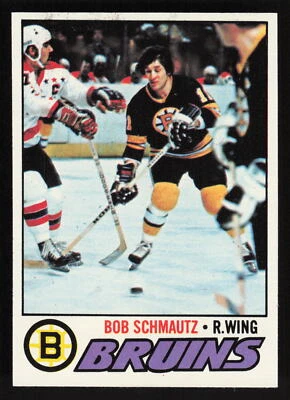 1977-78 Topps #59 Bobby Schmautz Card TCCCX - Image 1 of 2