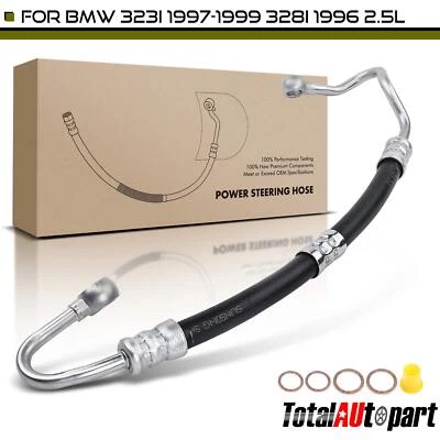 Conjunto de manguera de línea de presión de dirección asistida para BMW 328i 1996 323i 1997-1999 2,5 L Foto 1 de 4