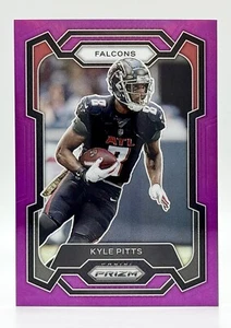 2023 Panini Prizm Purple #11 Kyle Pitts 10/125 Atlanta Falcons - Picture 1 of 2