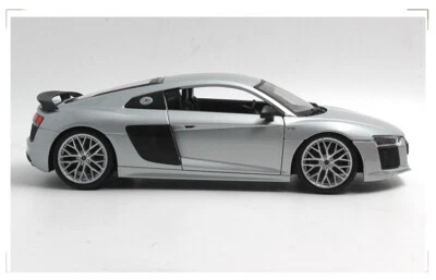 Hot Audi R8 V10 Plus Sports Car Sedan Car Model Custom License Plate 1:18 - Image 1 of 4