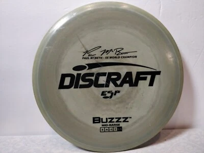 Discraft ESP BUZZZ Paul McBeth 5x 172 grams Gray disc golf - Image 1 of 4