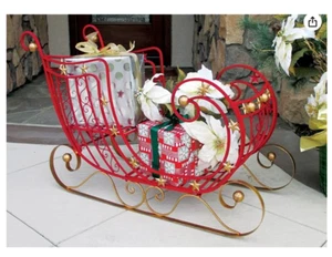 Sunset Vista Designs Star Sleigh- Christmas decor -  38 x 24.25 x 14.75-Inch - Picture 1 of 3