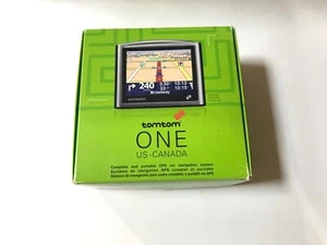 TomTom One US Canada N14644 Bluetooth 3.5" GPS Bluetooth Touchscreen in Box  - Picture 1 of 12